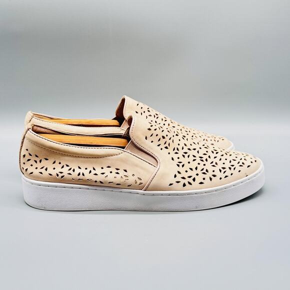 Vionic Shoes Women 8 Pink Sneakers Midi Perf Slip On Casual Perforated Slip On - Picture 1 of 13